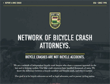 Tablet Screenshot of bikelaw.com